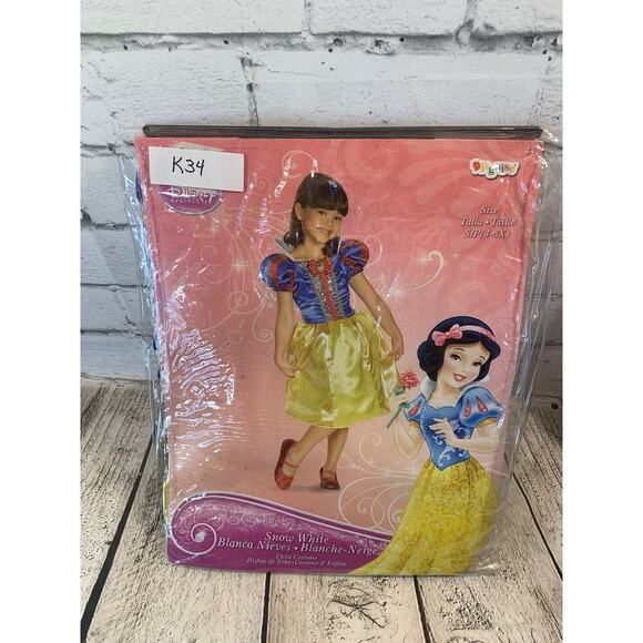 DISGUISE DISNEY PRINCESS Girl’s Snow White Costume / Size: S/P 4-6X - Picture 1 of 7
